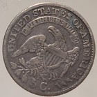 1833 Capped Bust Half Dime In Very Fine Condition