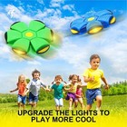 Ufo Flying Throw Disc Bouncing Ball With Led