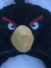 Angry Birds Winter Hat Lot Vintage 2012 Rovio Red Fleece Black Bomb Plush Beanie