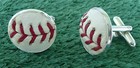 Baseball Cufflinks - Cuff Links Made From A Real Baseball Sale 