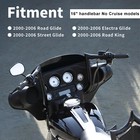 Touring Extended Cable Kit For Harley 00-06 Electra Road Glide No Cruise 16  Bar