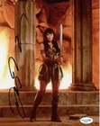 Lucy Lawless  xena  Warrior Princess  Autograph Signed  xena  8x10 Photo Acoa