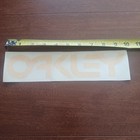 Vintage Motocross Nos Oakley 10  Die-cut  Sticker Decal Original Ahrma Vmx