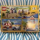 Lego Creator 3 In 1 Beach Camper Van Toy Summer Set 31138 New Sealed