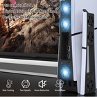 External Cooling Fan For Ps5 Slim Disc digital Console Cooler Fan Led   Usb 3 0