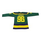 Mighty Ducks Movie Mens Large Replica Jersey  96 Charlie Conway Hockey Stitched