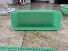 Vintage Tupperware Refrigerator Vegetable Keeper Container Lid   Lift Tray Green