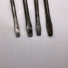 Vintage Lot Of Yankee Spiral Screwdriver Tips  And Push Drill Bits