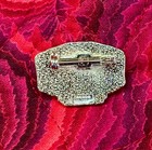 1999 National Western Stock Show And Rodeo -  gold Buckle  Badge - Super Rare