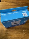New At t 1740 White Stand-alone Digital Answering System With Time day Stamp