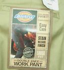 Dickies Mens Double Knee Easy Care Stain Release Loose Canvas Work Pants List 46