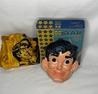Htf 1960s Halco Li   l Abner Halloween Mask   Costume W original Box Sz 8-10