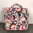  Vera Bradley Grand Hanging Organizer Mod Paisley  Floral Makeup Bag