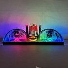Batman Pinball Topper Acrylic Led Rgb Topper For Pinball Machine Arcade Decor