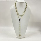 Vntg Silvertone 60    Glow In The Dark uv Reactive Rosary Beads