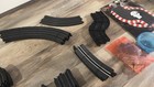 Auto World Afx Ho Slot Car Track   Cars Lot W  Controllers  Guard Rails