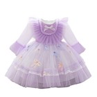 Kids Girls Bridesmaid Dress Baby Flower Bownot Princess Party Wedding Tutu Dress