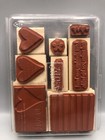 Stampin    Up  Dream Come True Set Of 8 Rubber Stamp Wooden W  Case