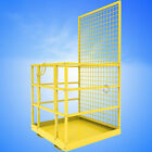 43 x45 forklift Safety Cage Basket Safety Cage 2 Person Work Platform 1300lbs