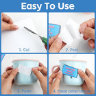 Double Sided Adhesive Sheets For Arts Craft Scrapbooking Photo Albums Home Decor