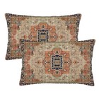Aztec Boho Lumbar Pillow Covers 12x20 Set Of 2  20  X 12   pack Of 2  Boho-20