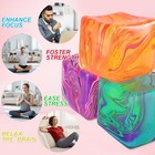 Stress Ball Fidget Toys Stress Relief Nice Cube Stress Ball Sensory Squeeze Toys