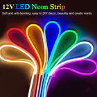 1m 5m 10m 12v Flexible Sign Neon Lights Rgb Silicone Tube Led Strip Waterproof