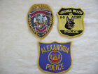 7  Police Patches  6 Virginia  1 West Virginia Police Patch  total Lot Of 7 