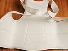 Century Martial Arts Lightweight Chest Guard White Karate Breast Rib Protector