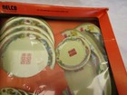 Vintage Doll Child Toy Kitchen Dish Set Chinese Dinner Set Plates Cups Spoon