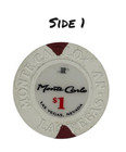 Monte Carlo Casino Las Vegas Nevada  1 Casino Chip