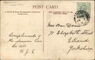 Antique Postcard St Ives Cornwall New Year Wish For 1911