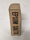 Vintage Mueller Drug Epsom Salts Box Oshkosh Wi