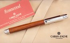 Caran D ache Varius Rosewood W  Rhodium Trim Fountain Pen - F Nib