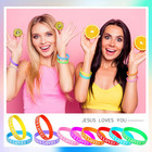 100 Pcs Jesus Loves You Bracelet Bulk Christian Bracelet
