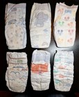 Ultimate Six Diaper Size 8 Samples Luvs Pampers Huggies Parents Choice Up   Up