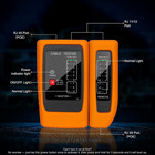 Network Cable Tester And Ethernet Tester With Poe Detection  300m Remote Rj45 Te