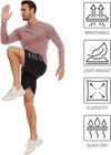 Paquete De 2 6 Camisas De Manga Larga Para Hombre  Ajuste Seco  Erupci  n Upf 50 