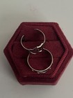 Stainless Steel Silver  2  Pack Toe Ring Set Nwt