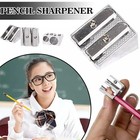 12pcs 2-hole Magnesium Pencil Sharpener Survival Metal Pencil Sharpener Set Usa