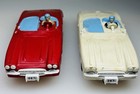 Vtg American Flyer Auto-rama Figure 8 Corvette Race Set  19080 Complete Box