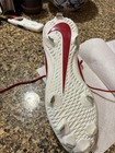 Nike Size 14 Alpha Huarache Varsity 4 Low Men   s Metal Baseball Cleats Red New 