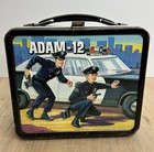Vtg 1972 Adam 12 Aladdin Metal Lunchbox With Thermos Police Tv Show
