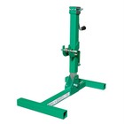 Greenlee Rxm 23  - 72  Reel Jack Stand  Quick Adjust Head  6000 Lbs capacity