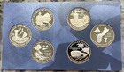 2009 S Dc   U s  Territories Quarter Clad Proof Set - 6 Coins Only