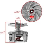 Primary Drive Clutch W  Bolt   Tool For Polaris Sportsman 550 850 1000 2011-2026