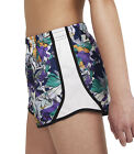 Nike Youth Girls Dri-fit Tempo Shorts In Purplechalk white black gold