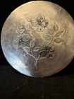 Vtg Wendell August Forge Handcrafted Hammered Trivet Strawberry Patch Round Usa