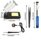80w Electric Soldering Iron Welding Gun Tool Repair Solder Wire Desoldering Pump
