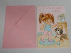Vintage Hallmark Special Daughter Birthday Paper Doll Greeting Card
